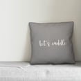 thumbnail image 2 of Creative Products Let's Cuddle 16x16 Spun Poly Pillow, 2 of 2