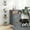 Gray#00, variant on Dog Bed PawHut Fully Enclosed Cat Litter Box with Scoop, Hooded Cat Litter House with Drawer Type Tray, Foldable Smell Proof Cat Potty with Front Entry, Top Exit, Portable Pet Toilet with Large Space