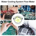 thumbnail image 5 of NICEXMAS Water Cooling Flow Meter 1Pcs Aluminum for PC Water Cooling System Setup, 5 of 5