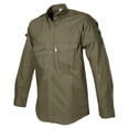 thumbnail image 2 of TAG SAFARI Adult Male Shooter Long Sleeve Shirt, Color: Moss, Size: 2XL, 2 of 3