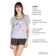 thumbnail image 3 of MeMoi Women's Libra Zodiac Sign PJ Short Set - Mens - Male, 3 of 7