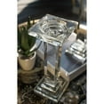 thumbnail image 4 of A&B Home Crystal Pillar Candle Holder 4" x 4" x 13", 4 of 6