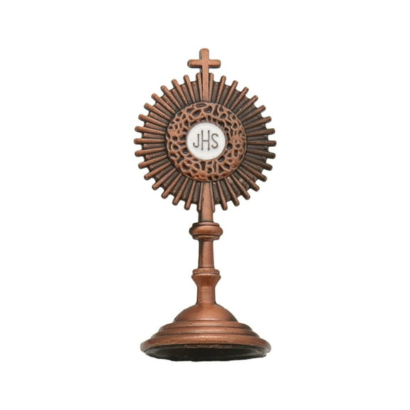 Necvior Cross Figurines Car Dashboard Decoration Ornament Christian Statue Decor