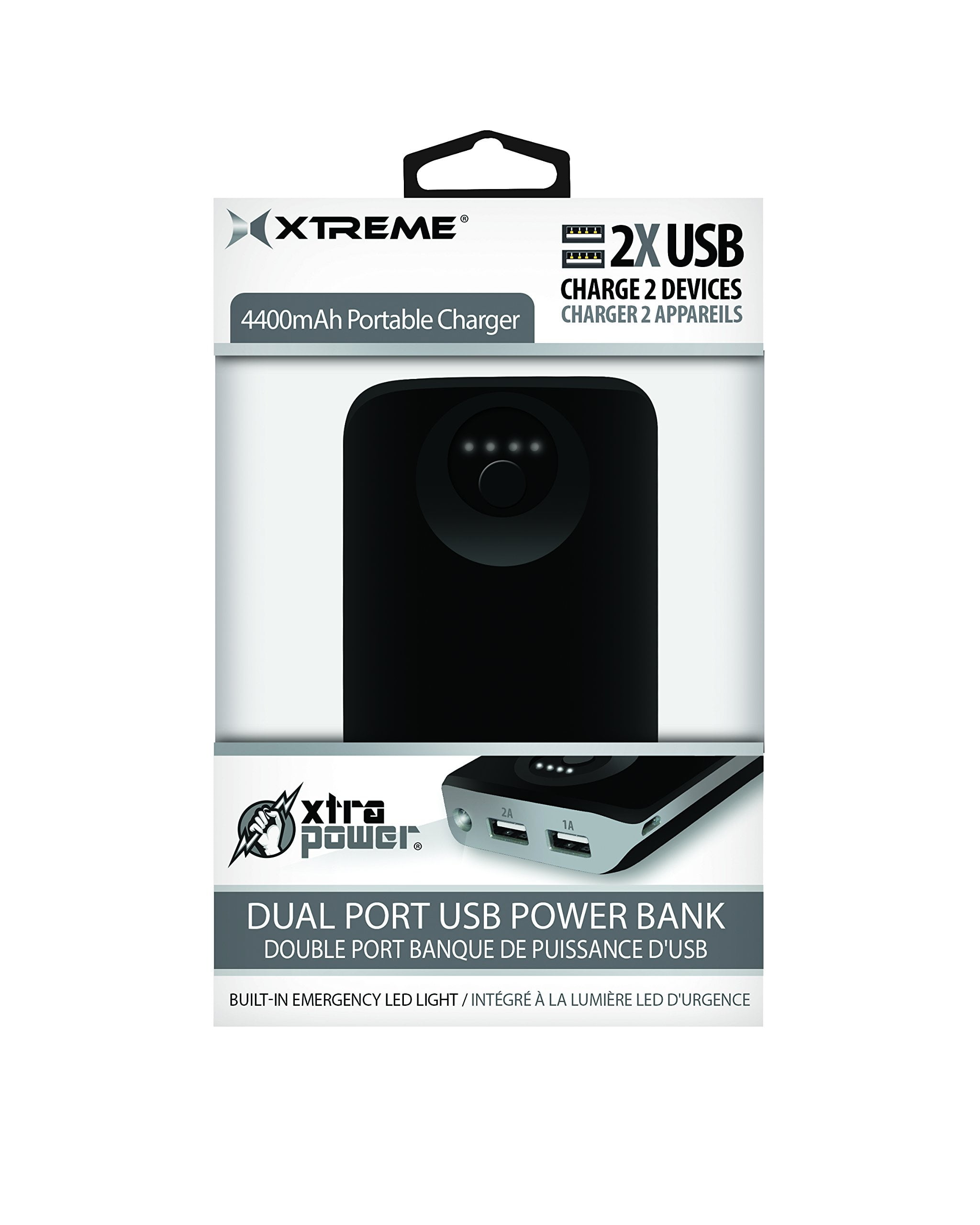 Xtreme 89441 5200mah 2x Usb Portable Charger