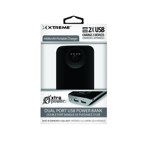 Xtreme 89441 5200mah 2x Usb Portable Charger