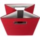 thumbnail image 4 of Cesta de tela de gran capacidad, organizador de cubos de almacenamiento plegables, cubos de almacenamiento, cajas de almacenamiento duraderas con asas para organizar juguetes, manualidades, libros,, 4 of 6