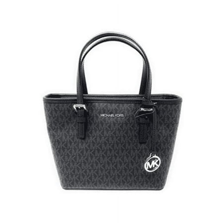 Michael Kors Jet Set Travel Tote #1 ON SALE TODAY ONLY! Michael Kors Xs Carry All Jet Set Travel Womens Black Pvc …