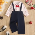 thumbnail image 5 of baby-boys Shirt and Pant Set, Long Sleeve Top & Bottom Outfit Bundle, Organic Cotton,Soft 6-12 Months 12-24 Months 2T 3T 4T 5T 6T 7T 8T 9T Children Red 9-12 Months, 5 of 9