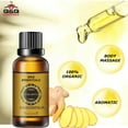 thumbnail image 4 of Q&Q ESSENTIALS Ginger Massage Oil Blend – Warming Body & Skin Oil with Jojoba – For Massage & Topical Use (3 Pack, 3 oz), 4 of 5