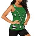 thumbnail image 2 of Disketp Golf Sport Club Print Women's Workout Tank Top Sleeveless Gym Shirt Quick Dry Fitness Bodybuilding Sleeveless T Shirt-Small, 2 of 7