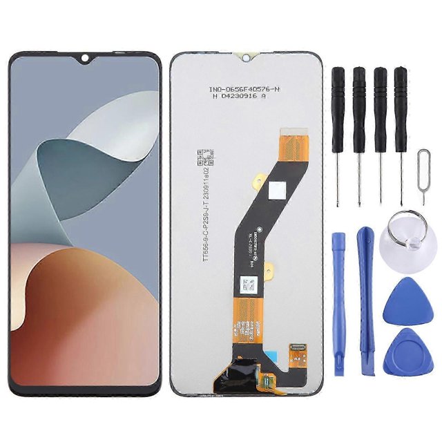 Pantalla LCD completa con digitalizador para ZTE Blade A34 (negra)