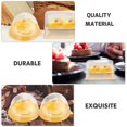 thumbnail image 3 of MesaSe 100 Clear Cupcake Boxes Mini Muffin Holders Cake Carriers, 3 of 6