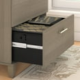 thumbnail image 4 of Bush Somerset 72W L Desk with Hutch & Storage in Ash Gray - Engineered Wood, 4 of 7
