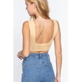 thumbnail image 4 of Textured Crop Sweater Tank Top, 4 of 5