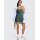 thumbnail image 3 of Vestido de tenis CRZ YOGA Butterluxe Spaghetti Strap verde Small, 3 of 6