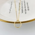 thumbnail image 3 of CROPD Gold Layered Necklaces for Women 14k Gold Plated Dainty Stackable Choker Necklaces for Women Trendy Layering Circle Paperclip Chain Cute Pendant Necklace Set Gold Jewelry for Women, 3 of 7