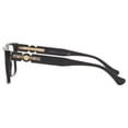 thumbnail image 2 of Versace Demo Rectangular Men's Eyeglasses VE3303 GB1 53, Black, 2 of 4