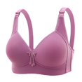 thumbnail image 3 of Birdeem Woman Color Thin and Steel Hoop Gathered Breathable Underwear for Daily Bras, 3 of 8
