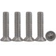 thumbnail image 1 of 25pcs M5 x 30 Countersunk Head Screws 304 Stainless Steel Torx Screws Machine Screws Standard Drive Fully Threaded Screws, 1 of 5