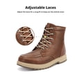 thumbnail image 4 of CAMEL Mens Hiking Snow Boots Mid Calf Winter Boots Waterproof Outdoor Boots, 4 of 10