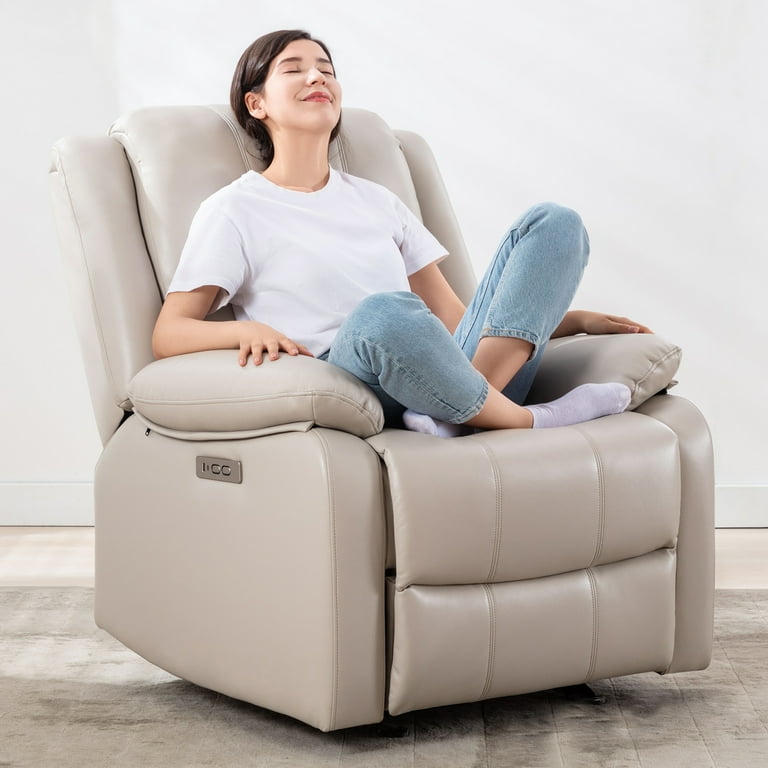 CHITA®️ Alora Power Glider Recliner with Lumbar Support -  –  CHITA LIVING