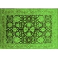 thumbnail image 1 of Ahgly Company Indoor Rectangle Oriental Green Traditional Area Rugs, 7' x 9', 1 of 4