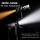 thumbnail image 2 of Lámpara de fotografía Godox S60Bi Focusing LED Video Light Studio Photography Light 77W 2800K-6500K Regulable CRI96 Ángulo de haz ajustable 11 Efectos de iluminación Aplicación de teléfono / Control Godox Lámpara de Fotografía, 2 of 7