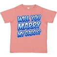 thumbnail image 3 of Inktastic Will You Marry My Daddy (blue) Boys or Girls Toddler T-Shirt, 3 of 5