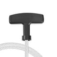 thumbnail image 5 of Recoil start Rope w Handle 4mm Dia. 1.15m 3.7ft Polyester Pull Cord for 168F 170F Lawn Mower Trimmer Engine Part, 5 of 5