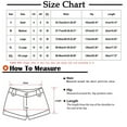 thumbnail image 3 of Qulqfy Casual Shorts for Women Denim Blue Cargo 4 Pockets High Waisted Shorts Pants for Teen Girls Womens L, 3 of 6