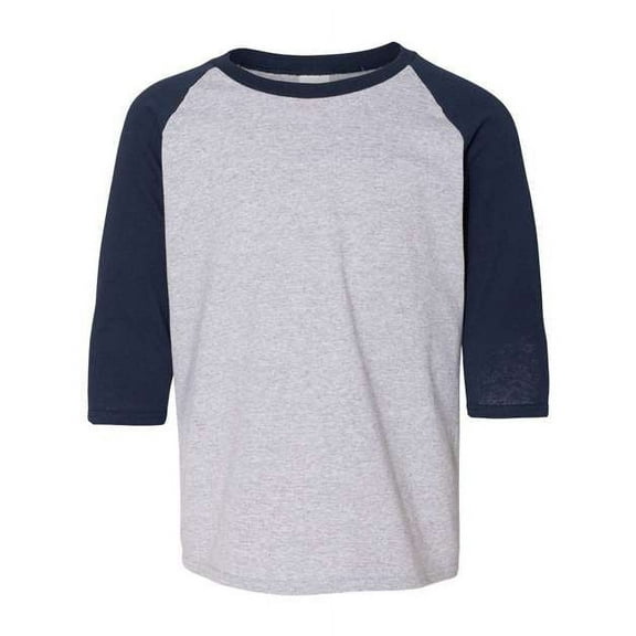 Heavy Cotton™ Youth Raglan Three-Quarter Sleeve T-Shirt