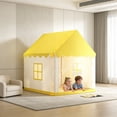 thumbnail image 4 of Shipiny This Gaming Tent Is Suitable For Both Indoor And Outdoor Use, Foldable Storage Design, Perfect For Playing Games, Relaxing, Reading, Sleeping And Private Space Creation, Yellow, 4 of 6