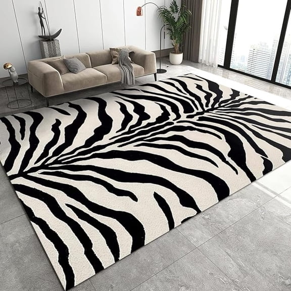 Black Texture Area Rug, Non Slip Stain Resistant Print Rugs, Soft Machine Washable Carpet For Indoor Bedroom Living Room Office Decor Rug 3x4ft