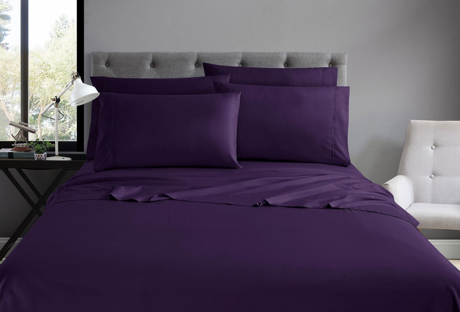 1800 Series Microfiber Sheet Set with Bonus Pillowcases