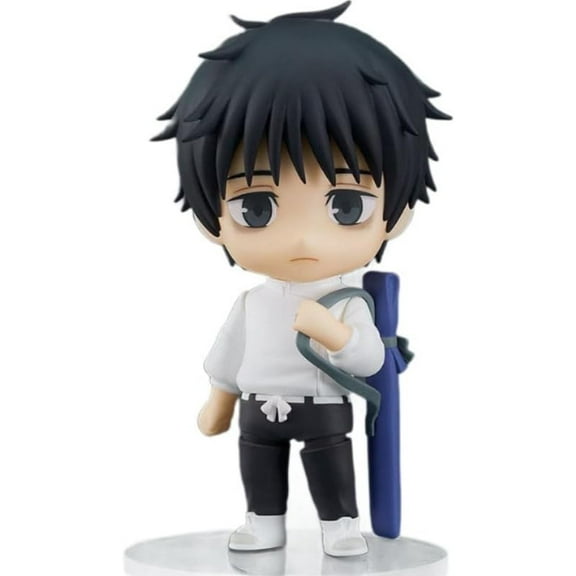 New Okkotsu Yuta Figure, Q Version Okkotsu Yuta Movable Replacement Face Figurine 10cm/3.9inch PVC Action Model Figure Statue Decoration Gifts
