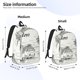 thumbnail image 2 of Disketp Summer Vacation Scene With Camping Van Mochila de Lona Estampada, Mochila Escolar de Viaje Ligera para Estudiantes y Portátil-Small, 2 of 5