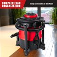 thumbnail image 3 of Vacmaster VBVB611PF 1101 6 Gallon 5 Peak HP Wet Dry Shop Vacuum 1-1/4 Inch Hose Powerful Suction with Detachable Blower, 3 of 8