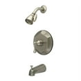 thumbnail image 3 of Kingston Brass KB4632BL English Vintage Tub with Shower Faucet, Polished Brass, 3 of 4