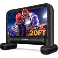 thumbnail image 1 of Pantalla de proyector inflable VIVOHOME de 20 pies con bolsa de transporte, 1 of 7