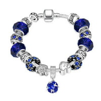 Aventura Jewellery 50 Shades of Aqua Blue Pandora Inspired Bracelet