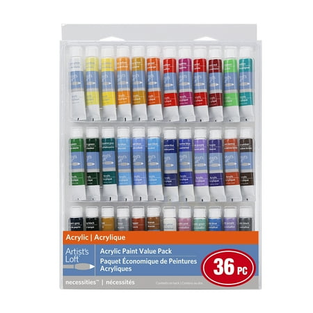 En Oferta 36 Color Acrylic Paint Value Pack By Artist S Loft Necessities