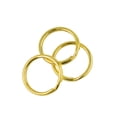 thumbnail image 1 of 100 unids / pieza, conectores de para partidos, manualidades para bricolaje, llaves en tono , hallazgos, joyería D Oro perfecl Anillos de división, 1 of 8