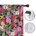 thumbnail image 4 of Blackout Kids Curtains,Pioneer Flower Floral Print Pattern Childrens Insulated Curtains Set Of 2,Bedroom Essentials,Toddler Room Decor 52"x63", 4 of 5