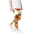 thumbnail image 6 of Girls' Halloween Leggings Pumpkin Printed Pants High Waist Stretchy Leggings for Girls 3-7Y, 6 of 6