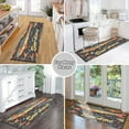 thumbnail image 6 of Yayeee Runner Rug for Bedroom 2'x6' Machine Washable Hallway Non Slip Mat, Black Sardines Pattern, 6 of 8