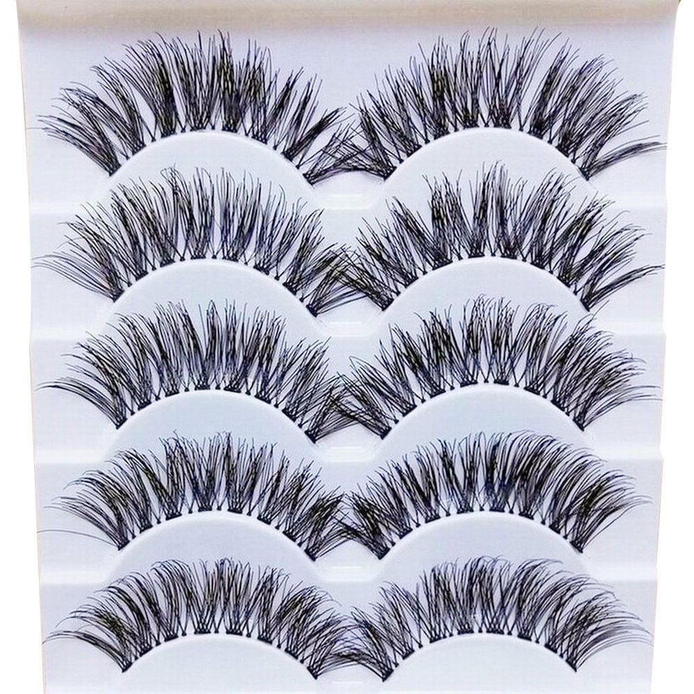 Lashes False Eyelashes Natural 30 Lashes for 20 False Eyelashes Natural Short Comfortable Eyes Lashes Holder Nay Lashes Eyelash Strips Empty Trays 25mm Stick on Eyelashes Organizer Spiky