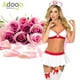 thumbnail image 3 of Conjunto de disfraz de lencería Elezenioc ADOGO Sexy Nurse White, 3 of 5