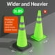 thumbnail image 4 of Conos de seguridad vial BATTIFE, 1 paquete de 70 cm con cuello reflectante, 4 of 9