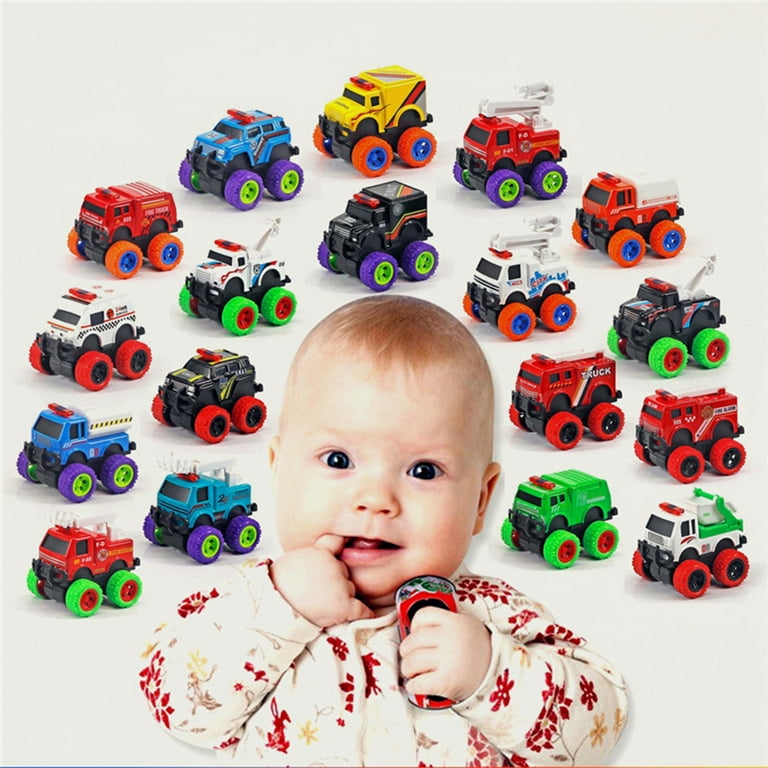 Toys for 1 2 3 Year Old Boy, Baby Toys 6 to 12 Months Electric Car Toys for Boys Girls Toddlers with Cool Light & Sound Effect, Great Christmas