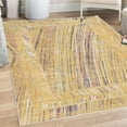 thumbnail image 1 of Abstract Decorative Rug, Weathered Colorful Quirky and Scribble Style Design of Lines and Stripes, Quality Carpet for Bedroom Dorm and Living Room, 6 Sizes, Pale Earth, by Ambesonne, 1 of 4